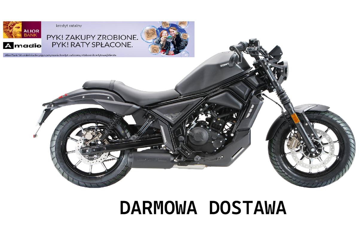Motocykl ZONTES 125 C2 czarny