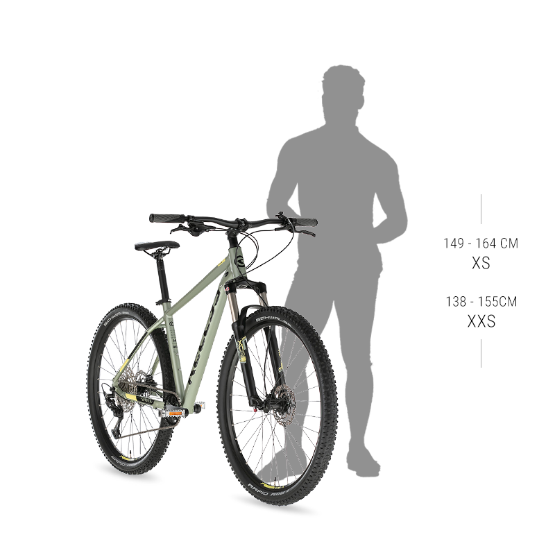 KELLYS SPIDER 10 ZIELONY KOŁA 27,5 2025 RAMA M (175-186 CM) GRATIS POMPKA
