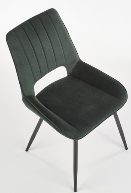 Krzesło K404 Ciemny zielony Halmar