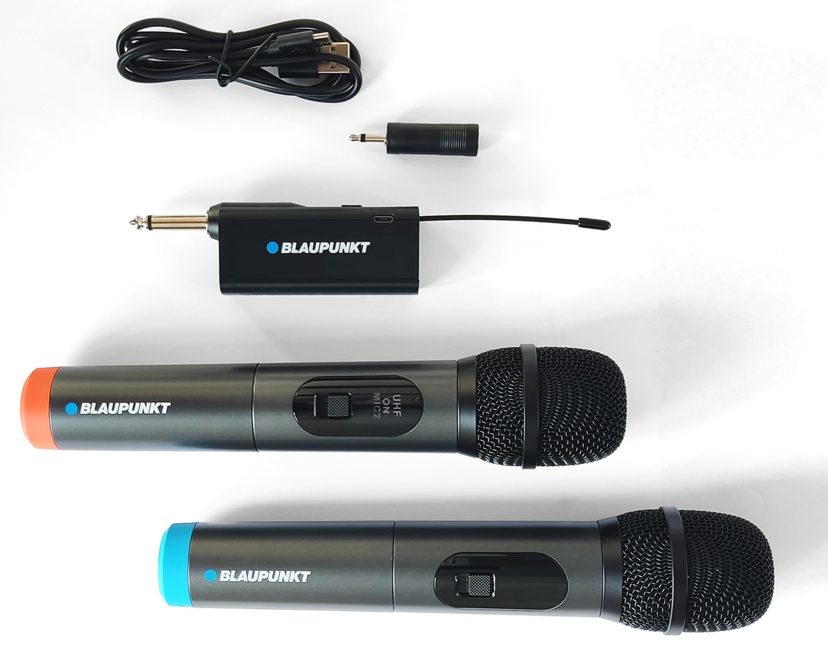Mikrofon bezprzewodowy BLAUPUNKT WM60UDB 2 szt.