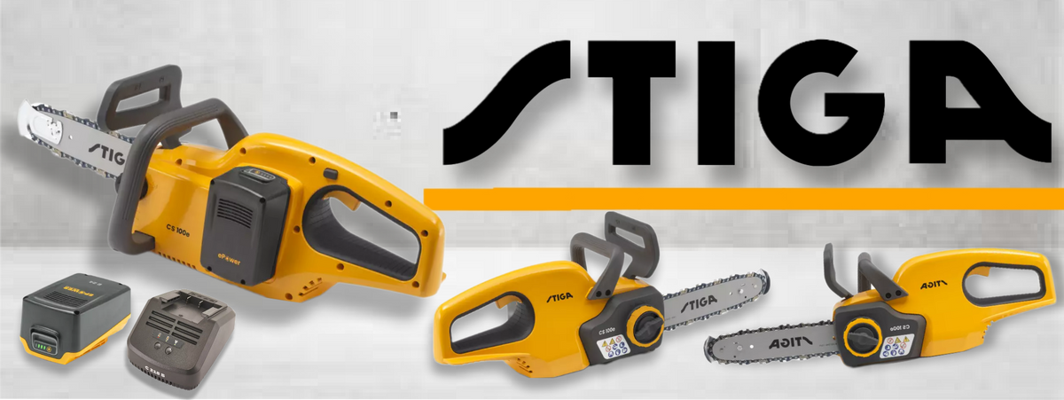 Pilarka akumulatorowa STIGA  CS 100e 4.0 Ah Zestaw