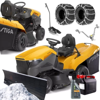 Traktor Stiga Estate 798W PŁUG 110cm + ŁAŃCUCHY