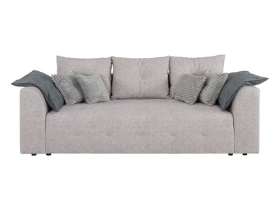 Sofa Tapicerowana Kanapa Royal IV szara funkcja spania Black Red White BRW