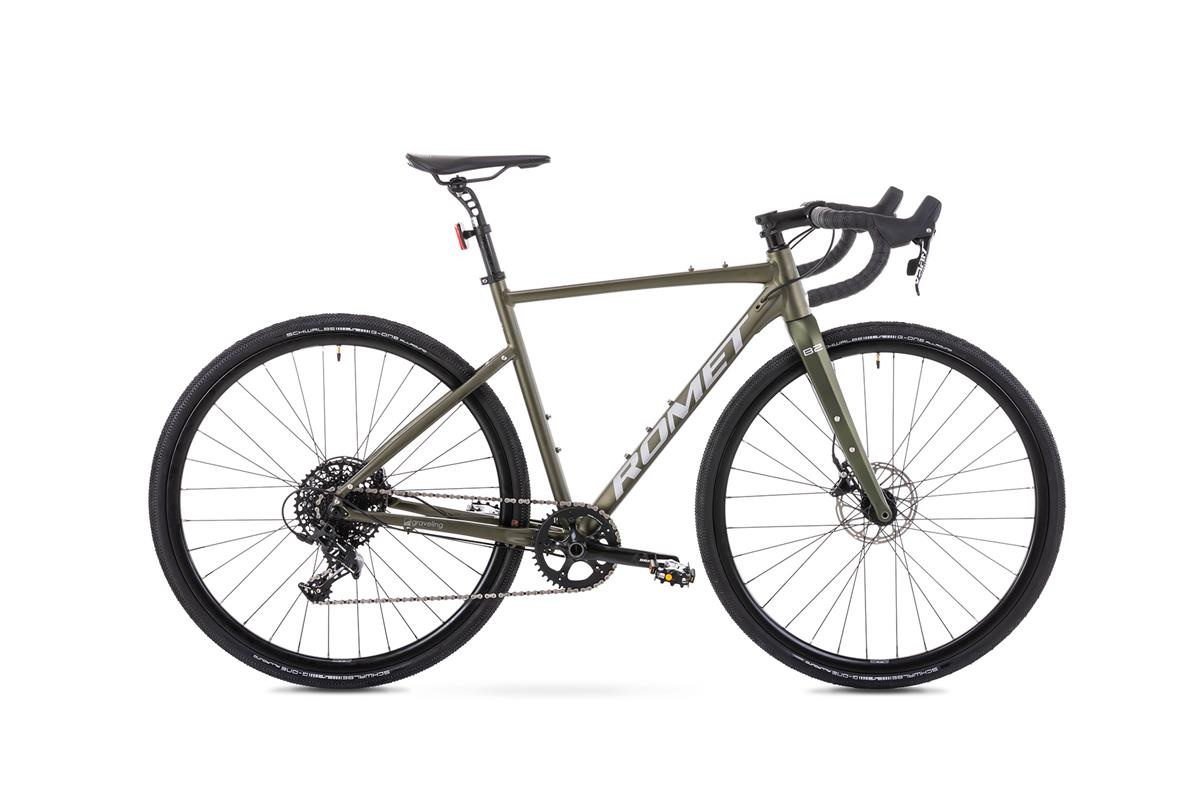 ROMET GRAVEL BOREAS 2 ZIELONO-GRAFITOWY KOŁA 28 2025 RAMA M WZROST (172-178 CM)
