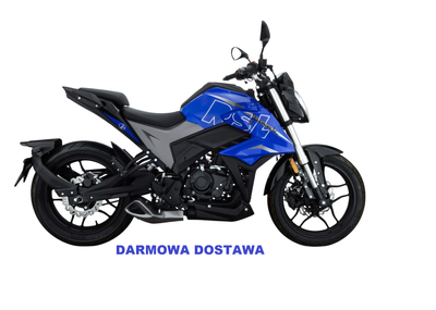Motocykl Junak RSL - 125 cm3 - ABS -  Transport GRATIS. Prawdziwe raty 0%