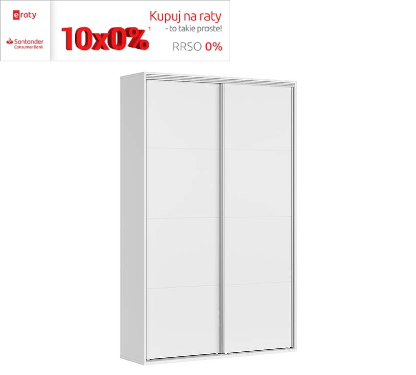 Flex szafa przesuwna biała