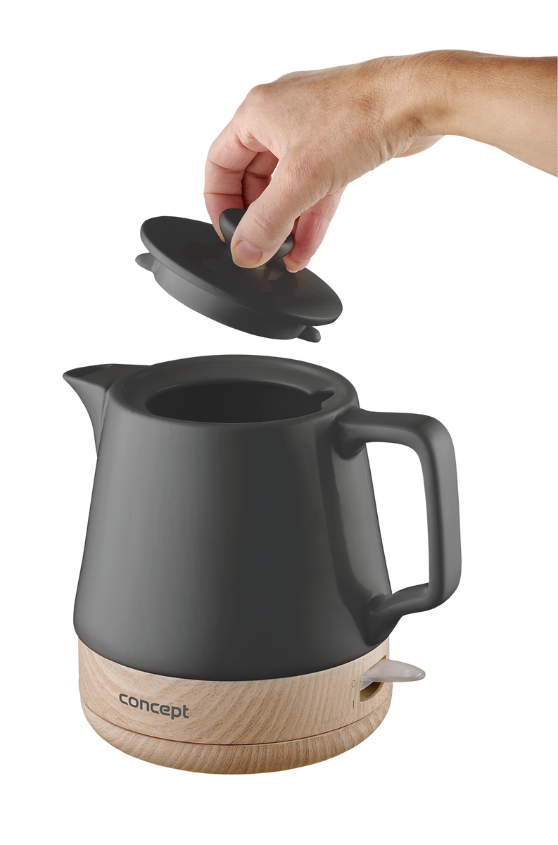 Czajnik ceramiczny 1 l Concept RK0062 Antracyt