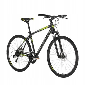 KELLYS CLIFF 70 CZARNO-ZIELONY KOŁA 28 2025 RAMA M WZROST (165-180 CM)