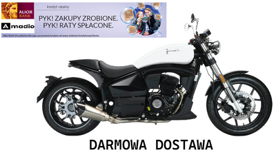 Motocykl Junak M15 - 125 cm3 - Transport GRATIS. Prawdziwe raty 0%
