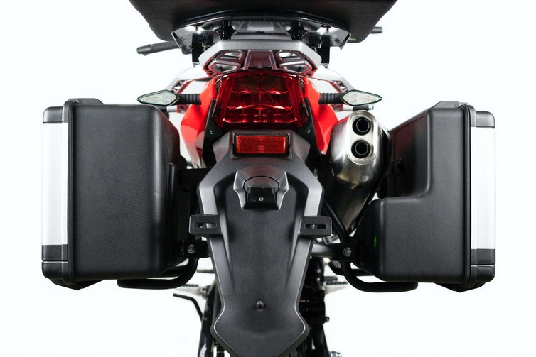 Motocykl Junak RX ONE - 125 cm3 - ABS - Czarno-czerwony, Transport GRATIS. Prawdziwe raty 0%