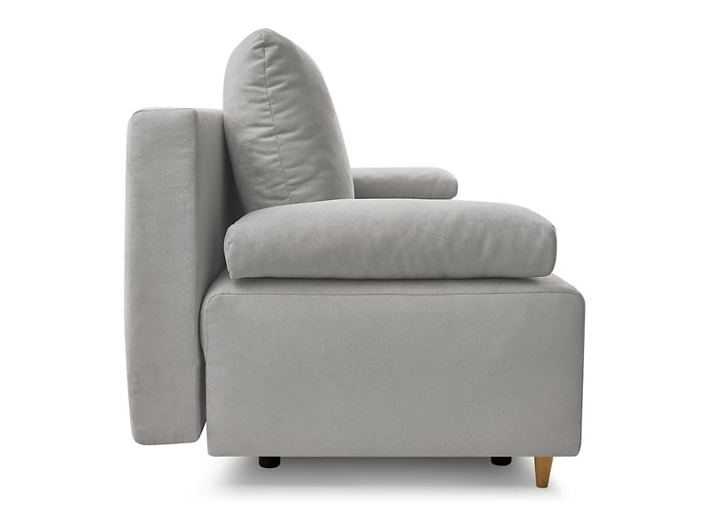 Sofa Trzyosobowa SUN z funkcją spania i pojemnikiem szara BRW