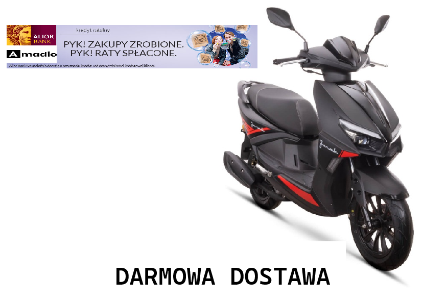 Skuter Junak 109 cm3 - Transport POLSKA GRATIS