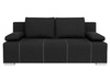 Sofa Street IV funkcja spania czarna kanapa welurowa