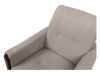 Fotel tradycyjny Flora beżowy BRW, Black Red White
