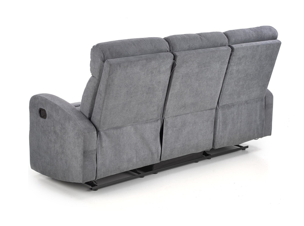 Sofa rozkładana OSLO 3S popiel HALMAR