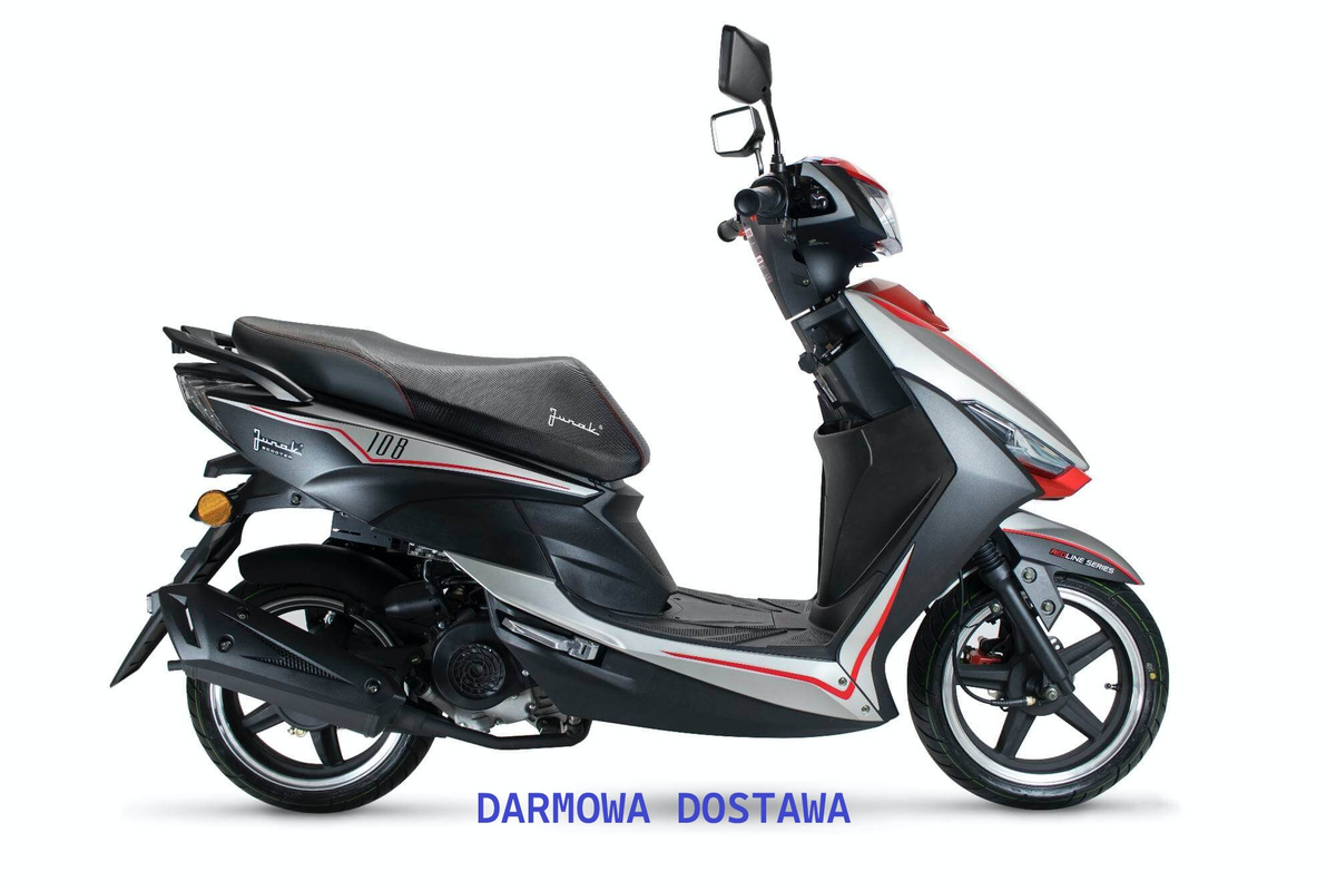 Skuter Junak 108 - 49 cm3 - Transport GRATIS. Prawdziwe raty 0%