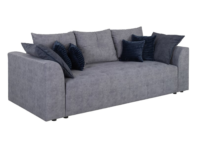Sofa Tapicerowana Kanapa Royal IV ciemnoszara funkcja spania BRW