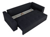 Sofa Tapicerowana Kanapa Royal IV czarna funkcja spania Black Red White BRW