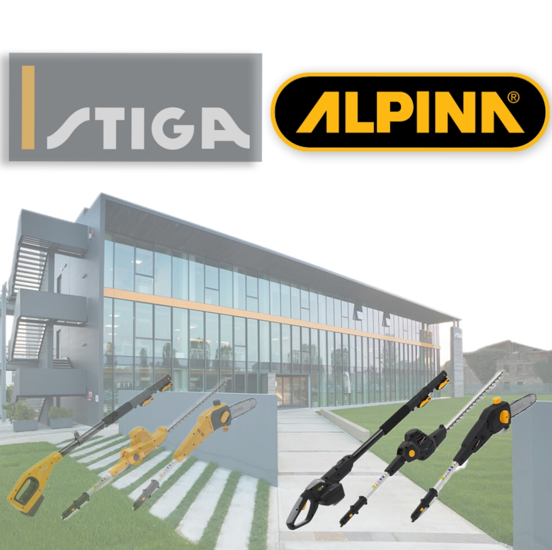 Sekator+Pilarka akumu. Alpina AM 20 Li / Stiga MT 100e - Zestaw by Stiga