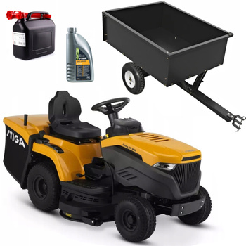 Traktor Stiga Estate 398 W SE + PRZYCZEPKA