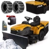 Traktor Stiga Estate 398 W SE PŁUG 110cm + ŁAŃUCUCHY