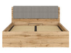 Łóżko Tetrix z pojemnikiem 160x200 dąb wotan BRW