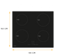 Płyta indukcyjna Kernau KIH641-4B