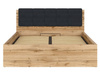 Łóżko Tetrix z pojemnikiem 160x200 dąb wotan BRW