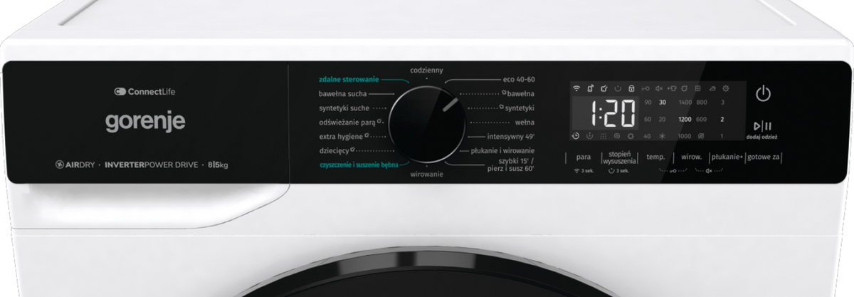 Pralko-suszarka Gorenje WD2PA854ADW/PL