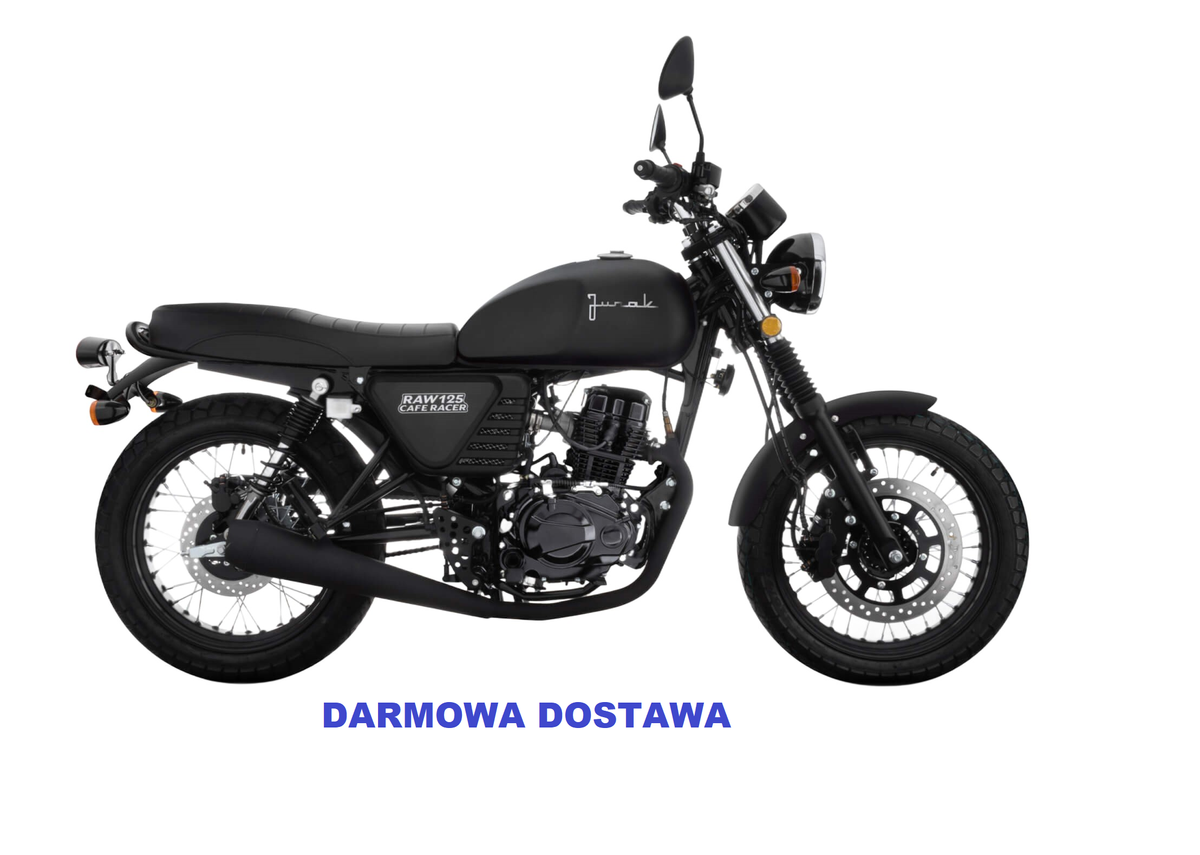 Motocykl Junak RAW 125 - 125 cm3 - Transport GRATIS. Prawdziwe raty 0%