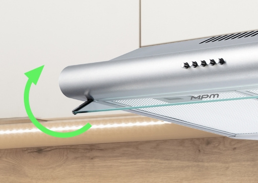 Okap podszafkowy MPM (inox) MPM-61-PX-77