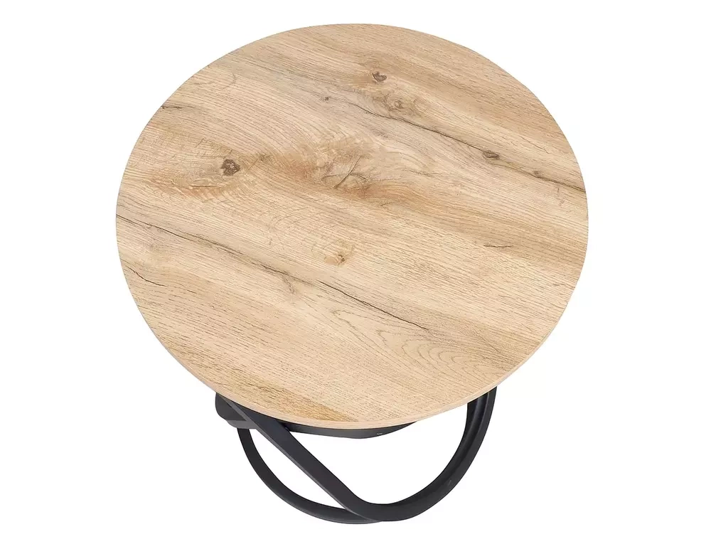 Ława EOS E 45x45 - dąb artisan/czarny EOSEDAC SIGNAL