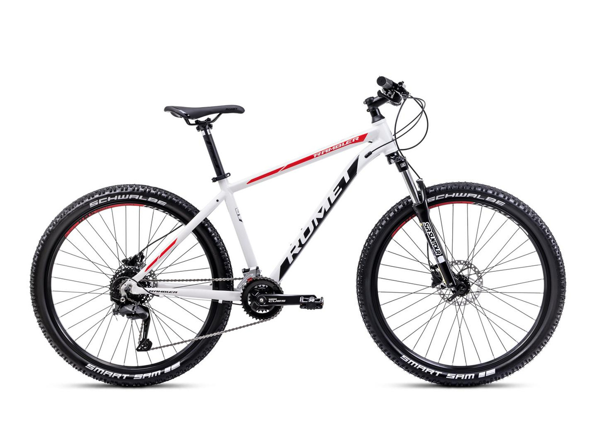 ROMET RAMBLER R7.2 CS BIAŁO-CZERWONO-CZARNY KOŁA 27.5 2025 RAMA 19 L WZROST (175-180 CM)