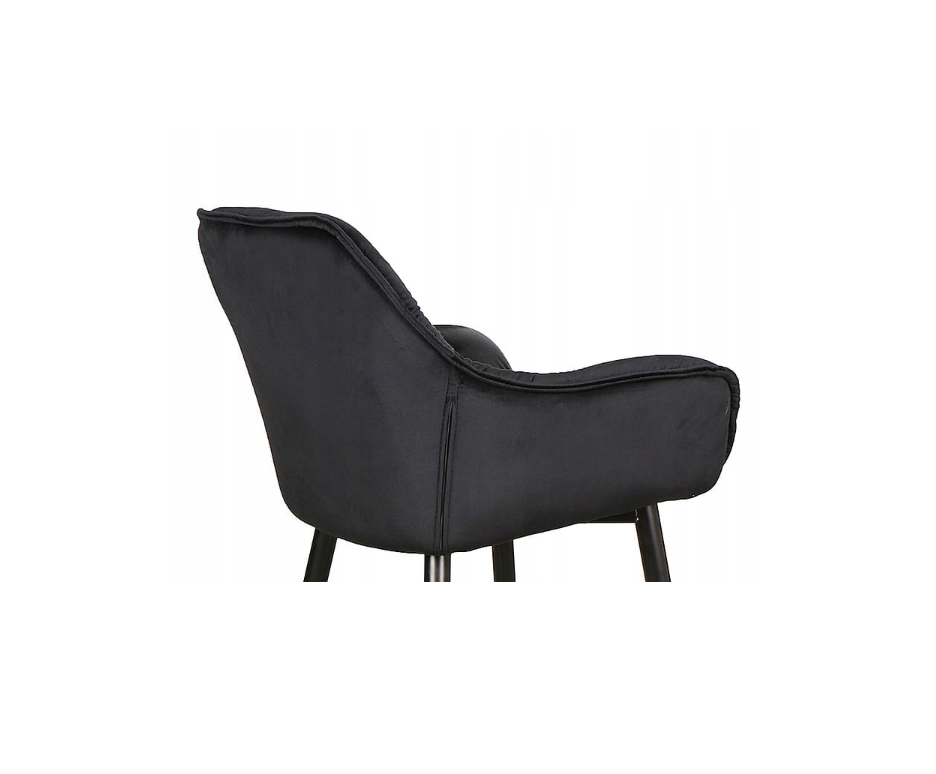 HOKER CZARNY WELUR AMADIO AHC01