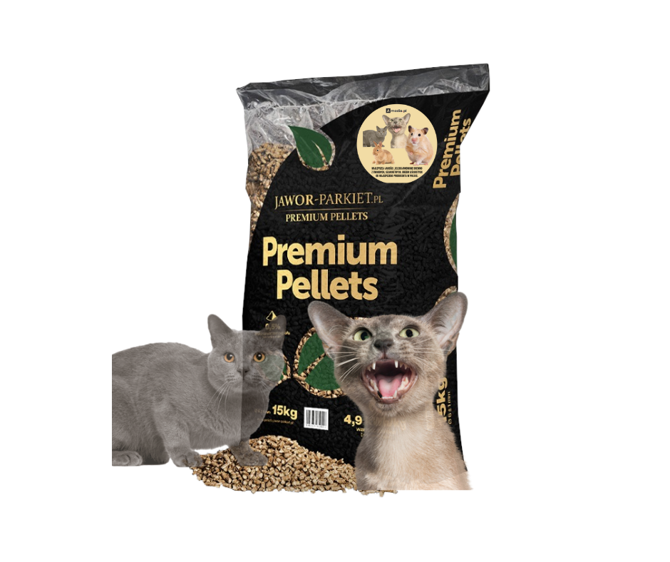 PELLET ŻWIREK DREWNIANY DLA TWOJEGO PUPILA 15KG !