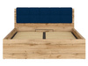 Łóżko Tetrix z pojemnikiem 160x200 dąb wotan BRW
