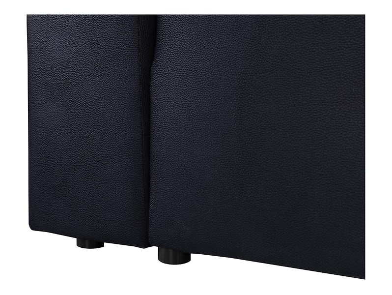 Sofa Tapicerowana Kanapa Royal IV czarna funkcja spania Black Red White BRW