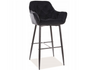 HOKER CZARNY VELVET AMADIO AHC02