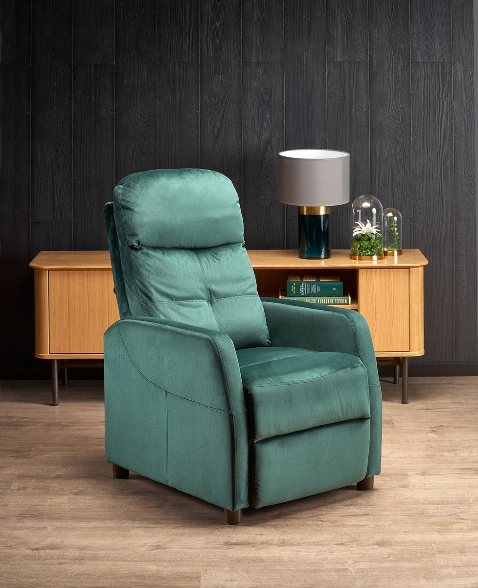 Fotel HANA HKK01 Granatowe Velur