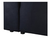 Sofa Tapicerowana Kanapa Royal IV czarna funkcja spania Black Red White BRW