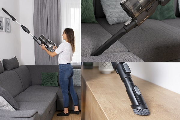 Pionowy i ręczny odkurzacz Concept VP6200