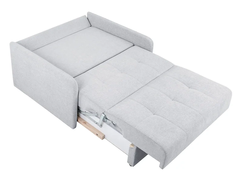 Sofa Como z funkcja spania i pojemnikiem beżowa BRW Black Red White