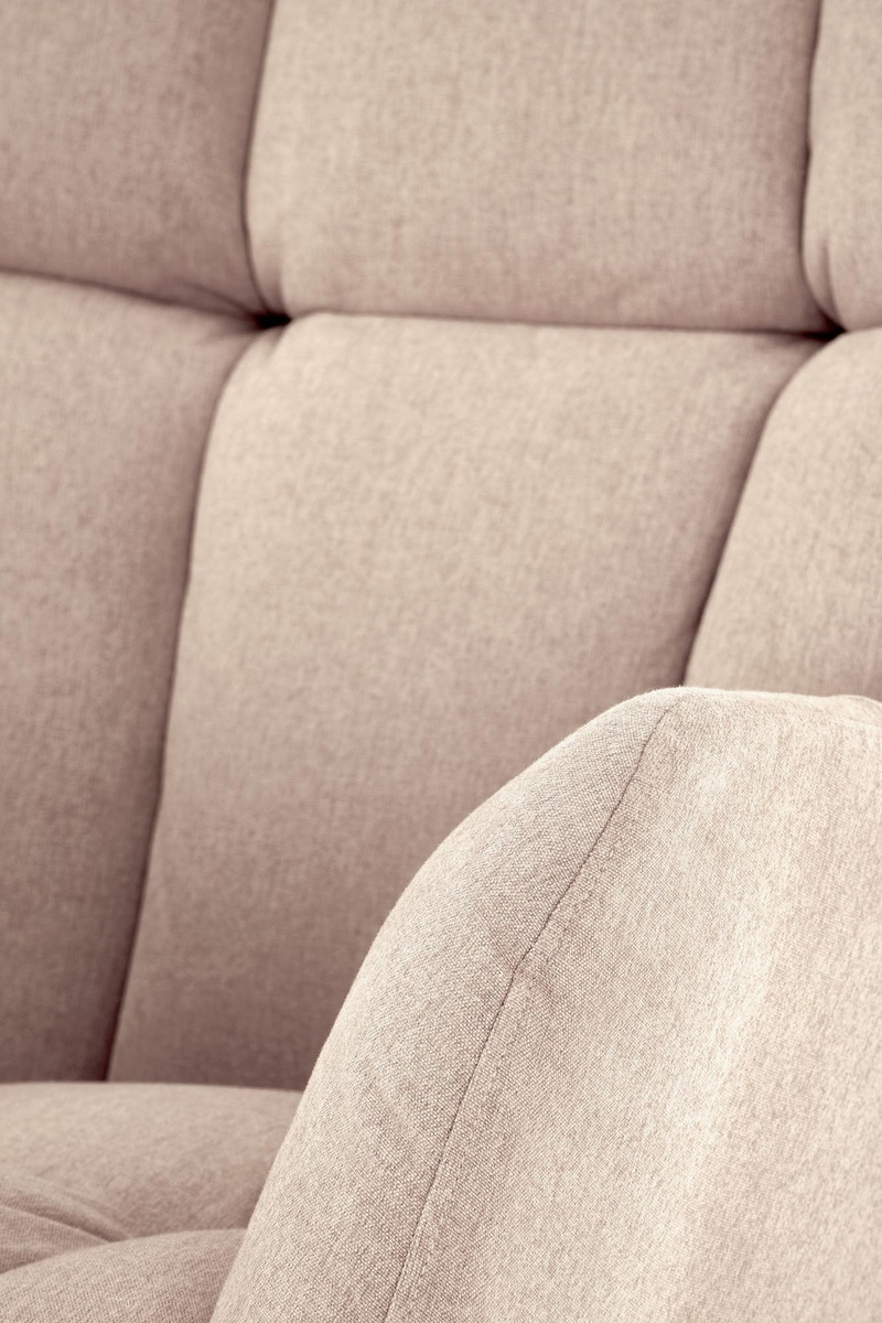 Fotel Bujany VASCO Beżowy HALMAR