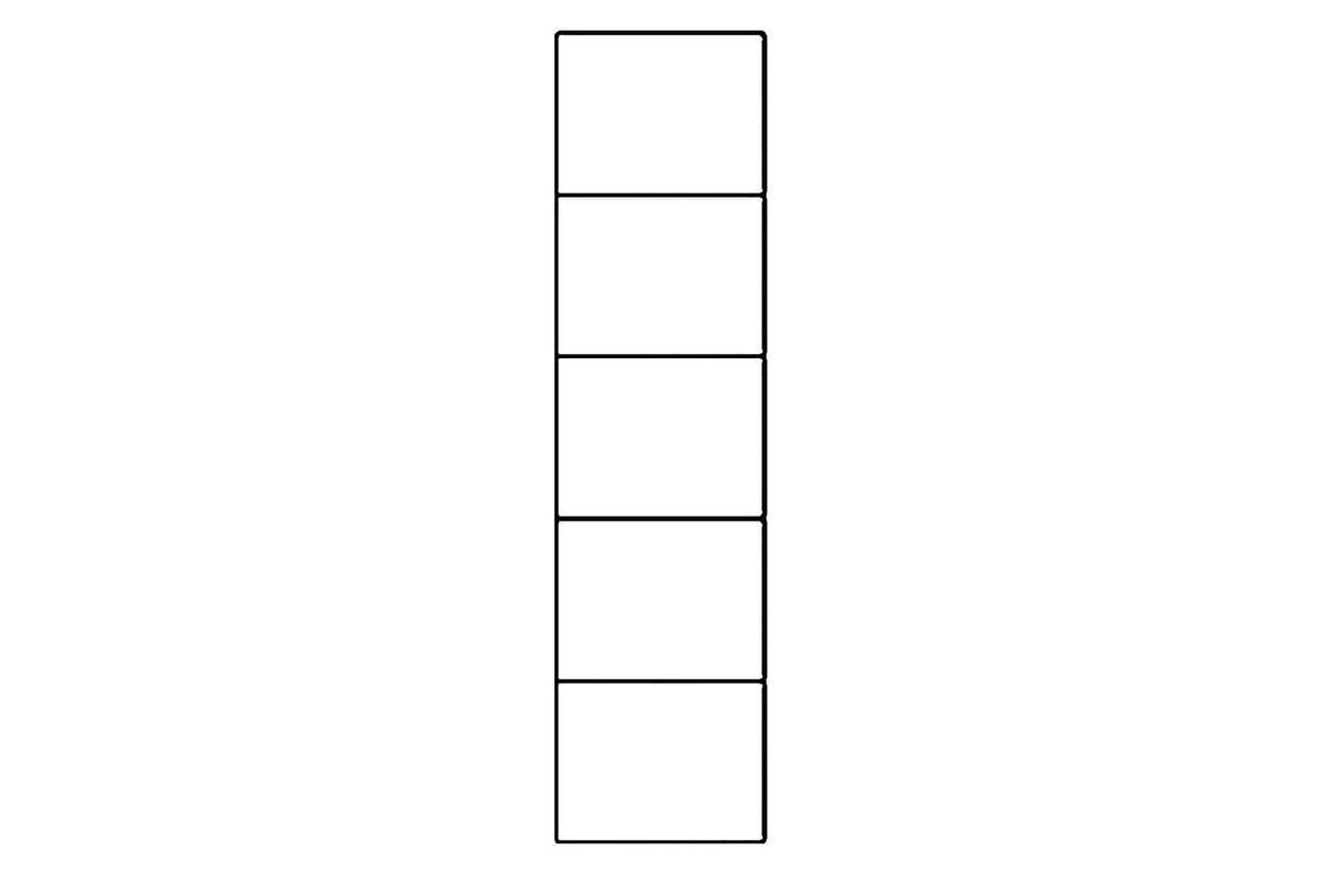 Witryna Przeszklona - Szafka Stojąca Gablota do Salonu Nowoczesna Elegancka