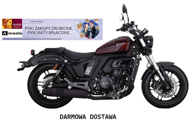 Motocykl Junak M12 Vintage 400 - 400 cm3 - Transport GRATIS.